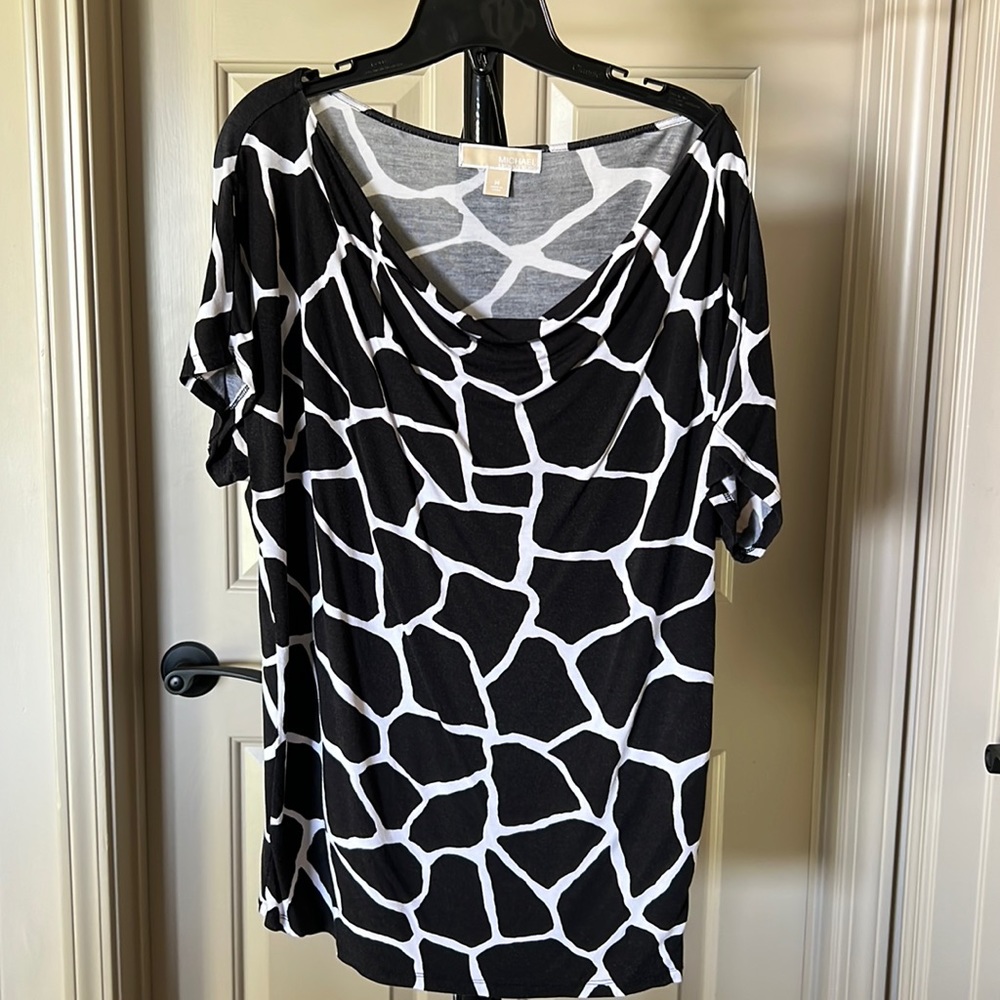 Animal print top